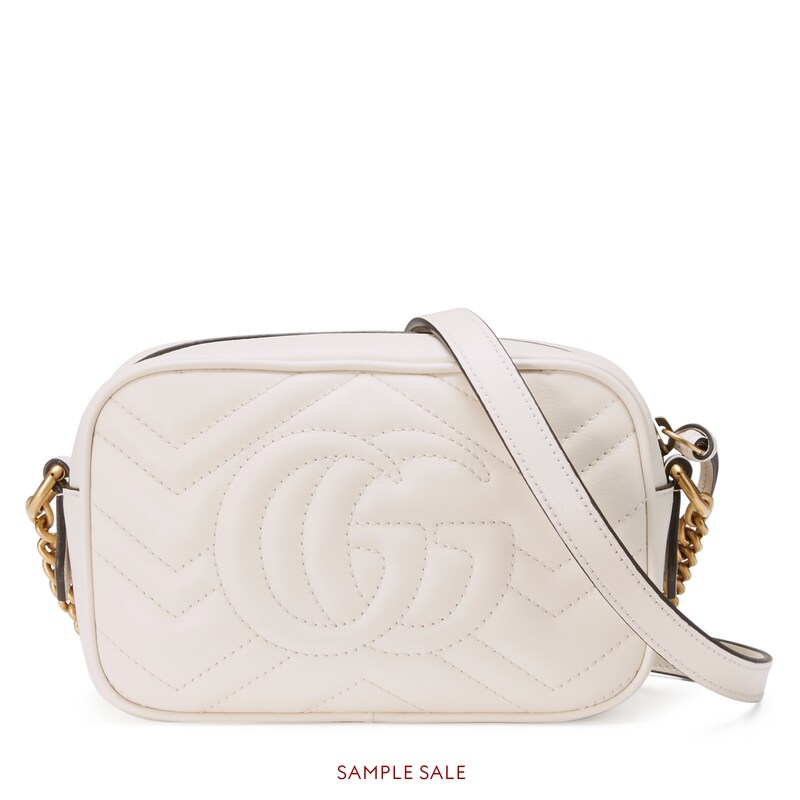 white gucci mini bag