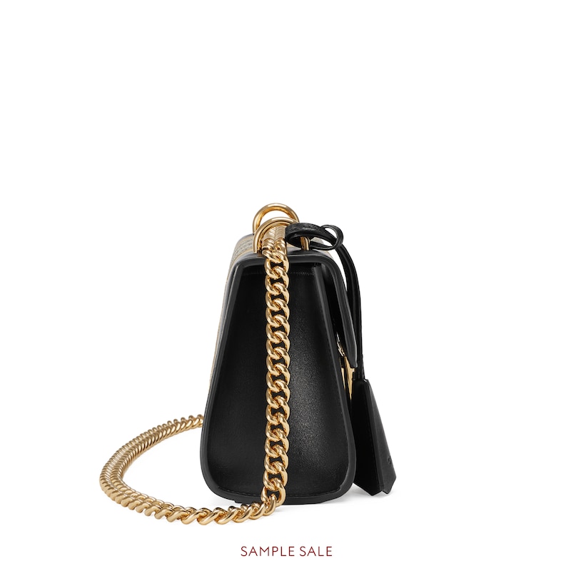 gucci small padlock gg supreme shoulder bag