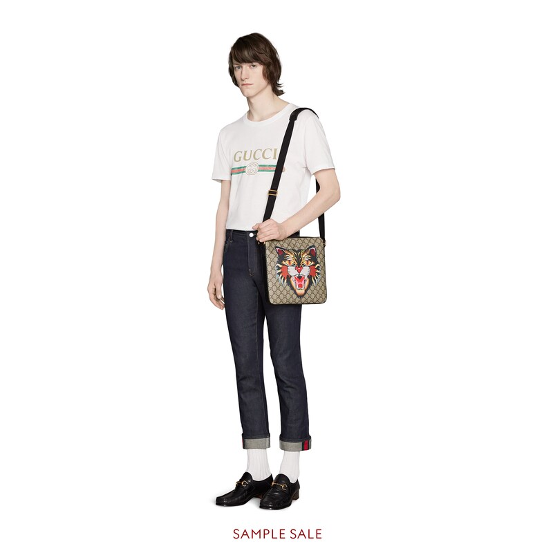 gucci angry cat backpack