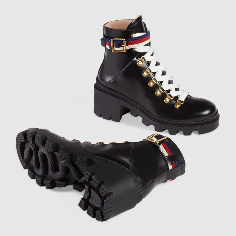 black gucci boots for women