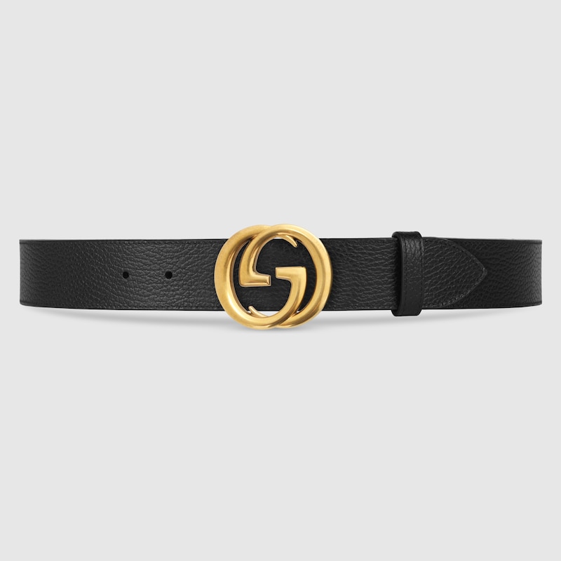 gucci belt interlocking