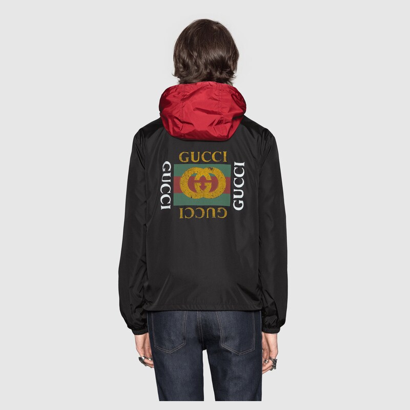 gucci vintage windbreaker