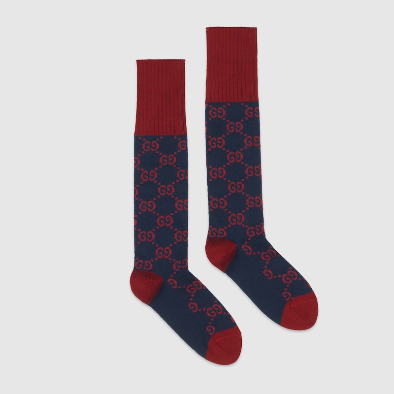 Interlocking G cotton socks Gucci Men's Socks 4710934G5924174