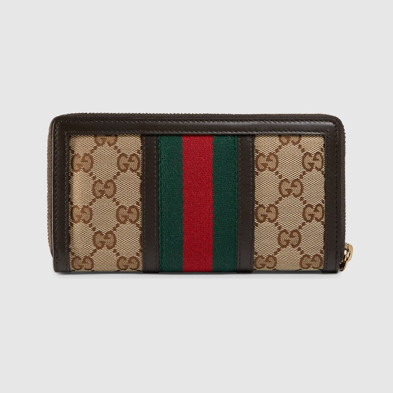 Vintage Web GG canvas wallet in