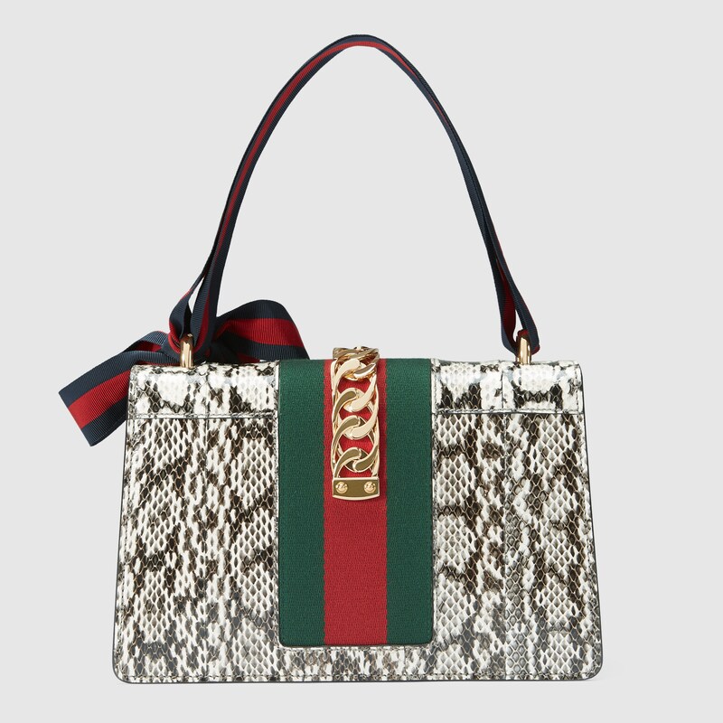 gucci snake duffle bag
