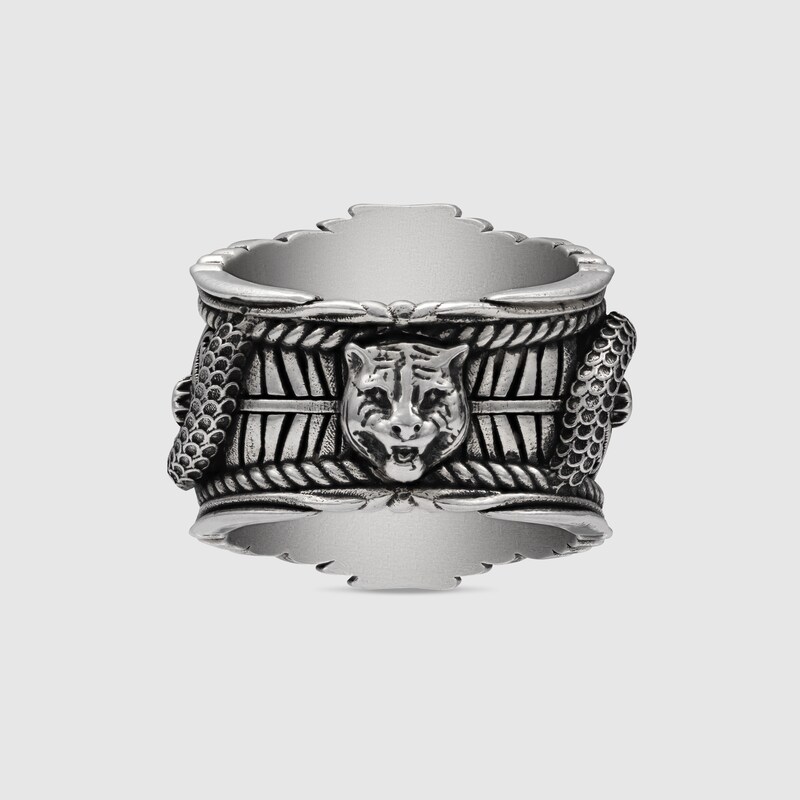 slytherin gucci ring
