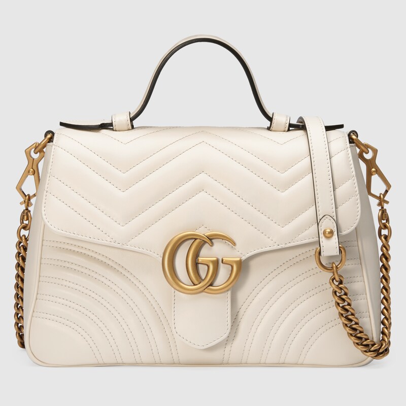 gucci gg marmont small top handle bag