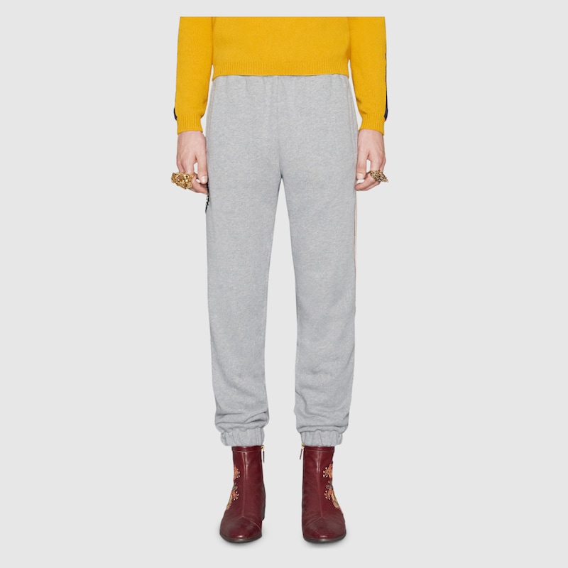 gucci grey track pants