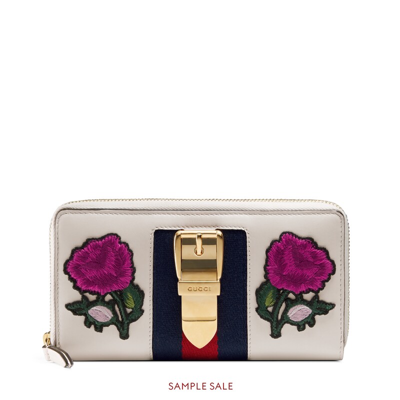 sylvie leather continental wallet