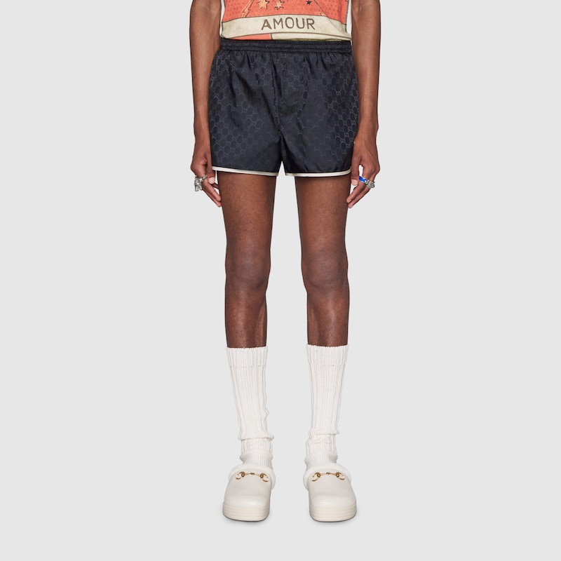 gucci swim shorts bee