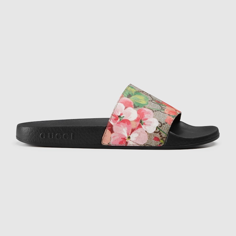 GG Blooms Slides Women's in Supreme 