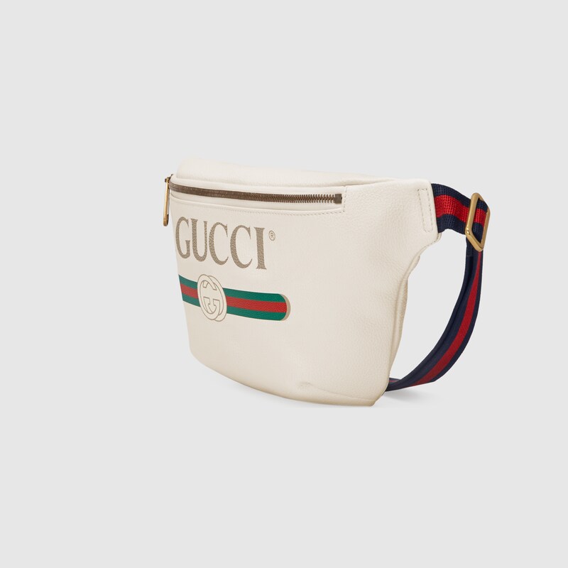 white gucci fanny pack