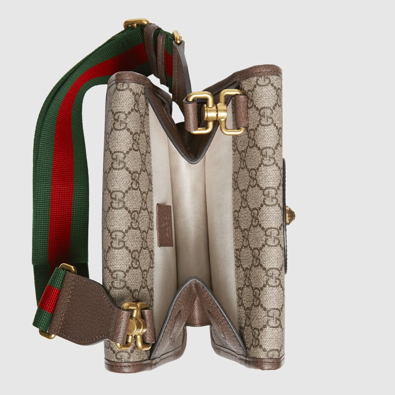 gucci gg supreme small messenger bag