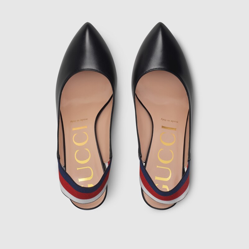 gucci slingback loafers womens