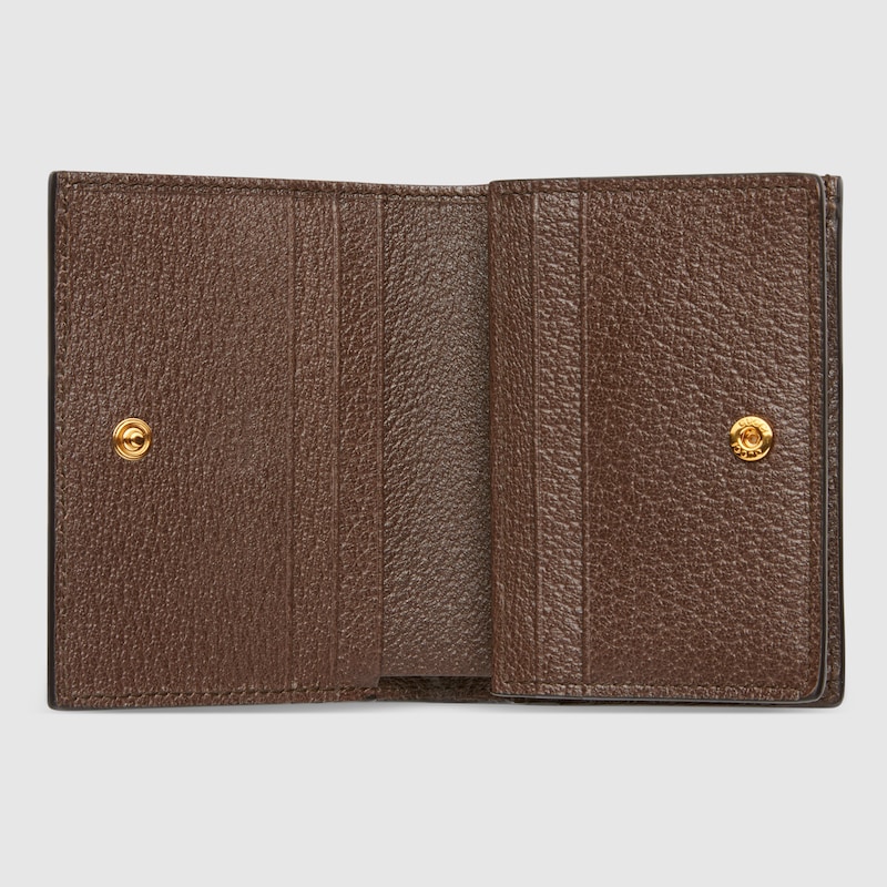 GUCCI - OPHIDIA GG card case wallet 