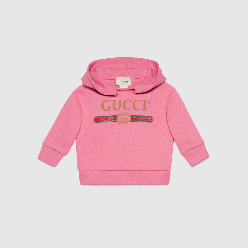 baby sweatshirt with gucci logo