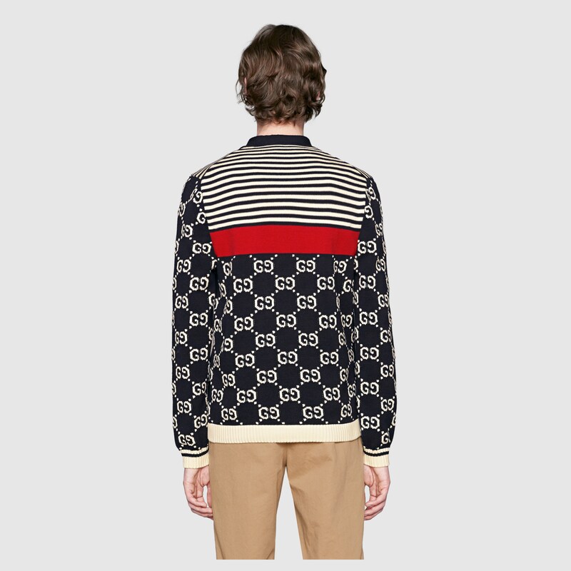 gucci striped sweater