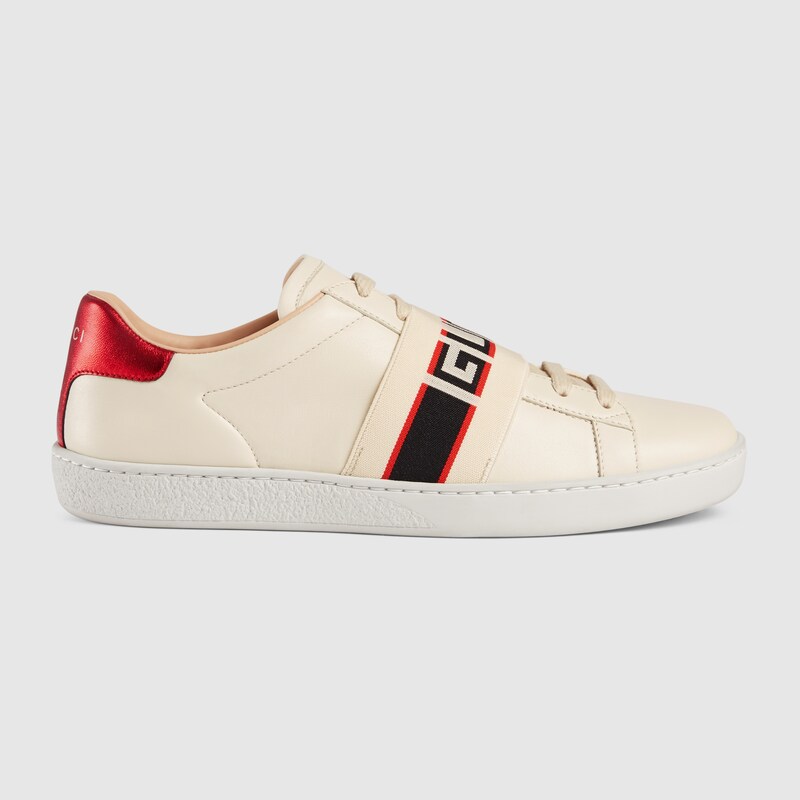 gucci ace stripe sneakers