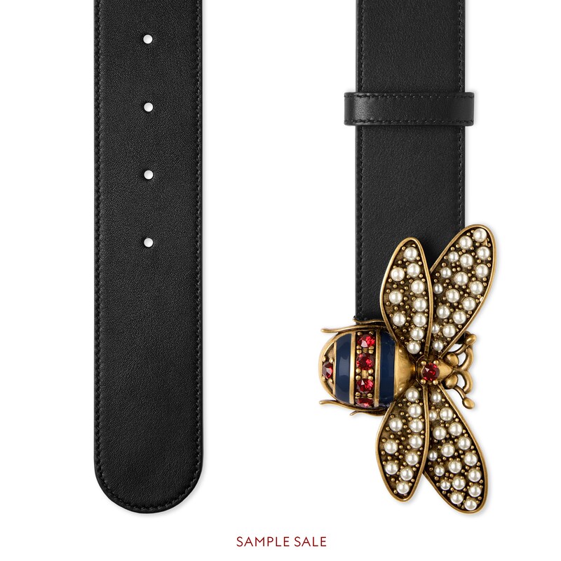 gucci insect belt