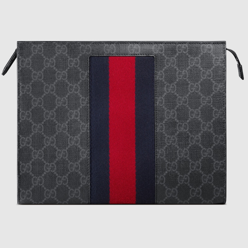 gucci gg supreme clutch