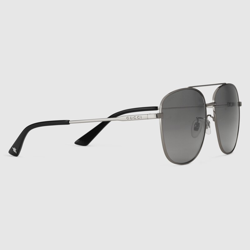 gucci sunglasses metal