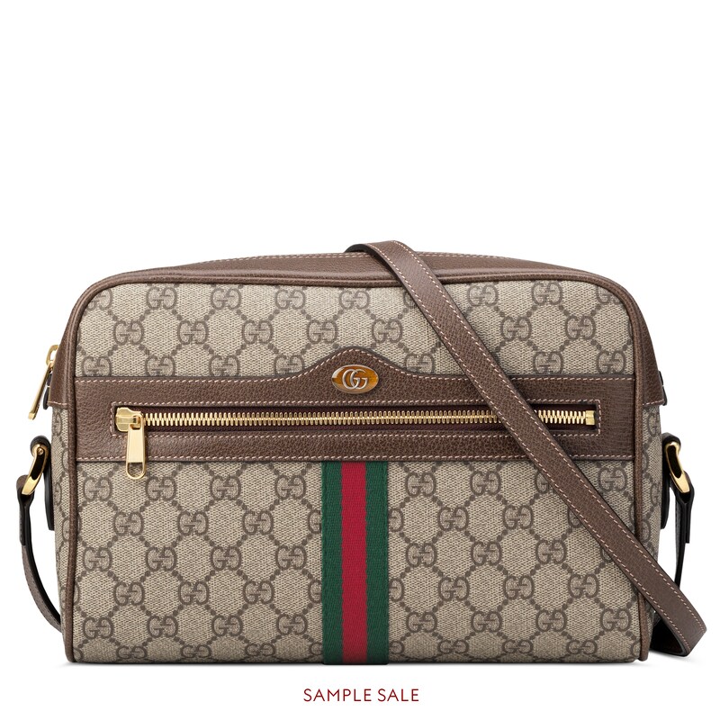 gucci ophidia gg supreme shoulder bag