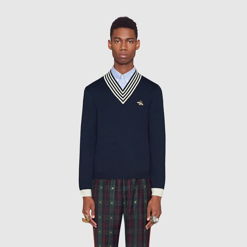gucci sweater with bee