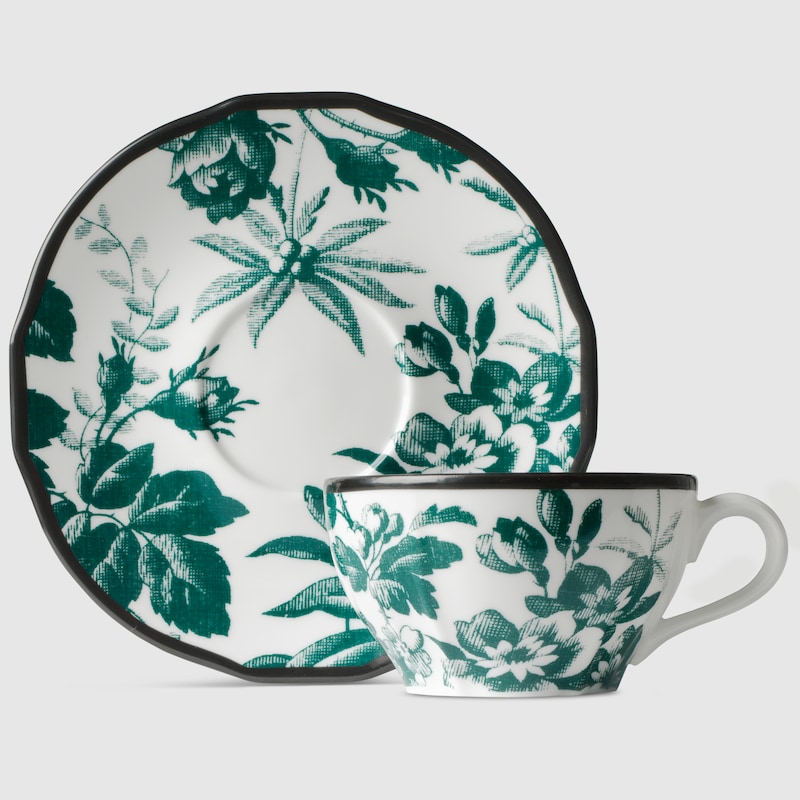 Set of two Herbarium teacup and saucer