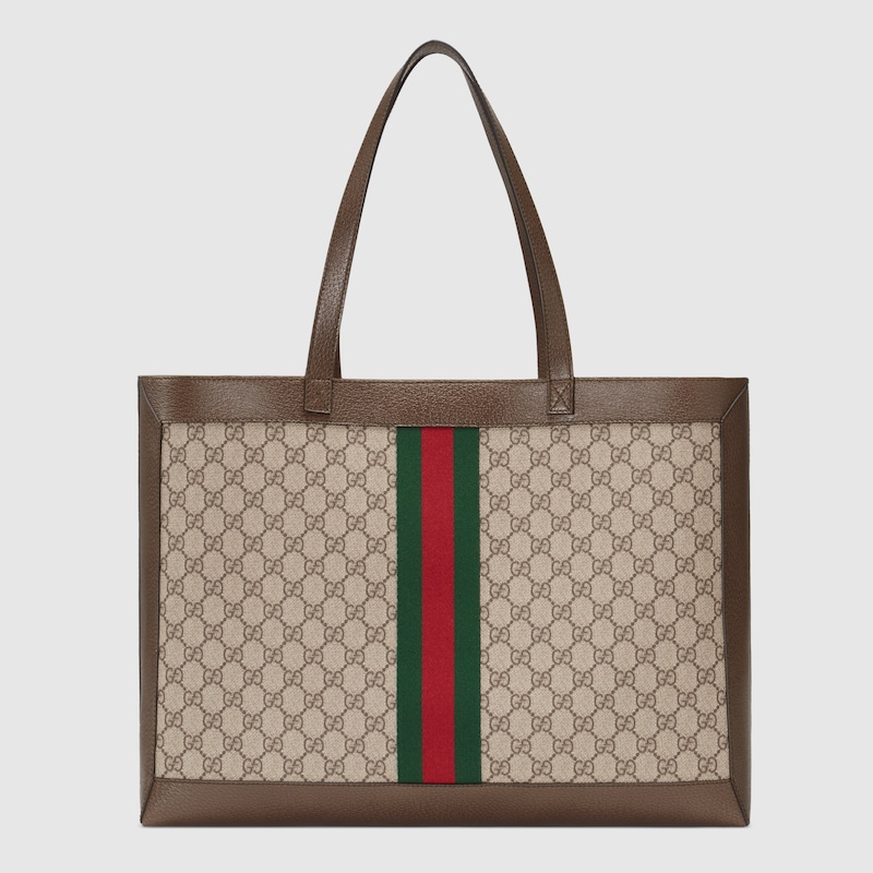 Borsa Gucci shopping tessuto GG