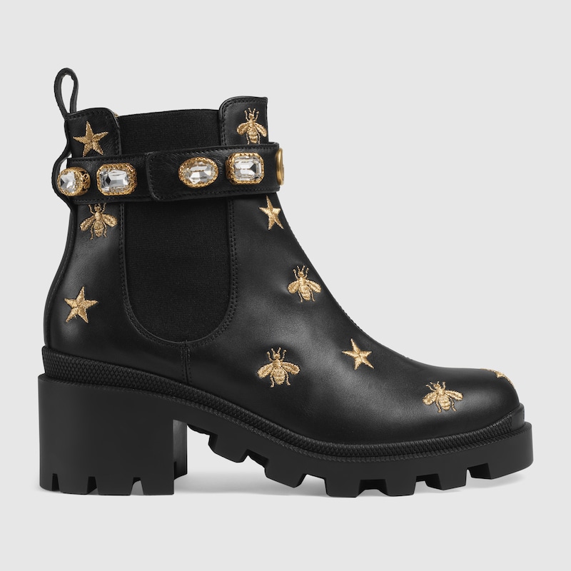 Botines estilo gucci clearance
