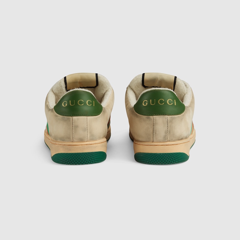 gucci worn out shoes