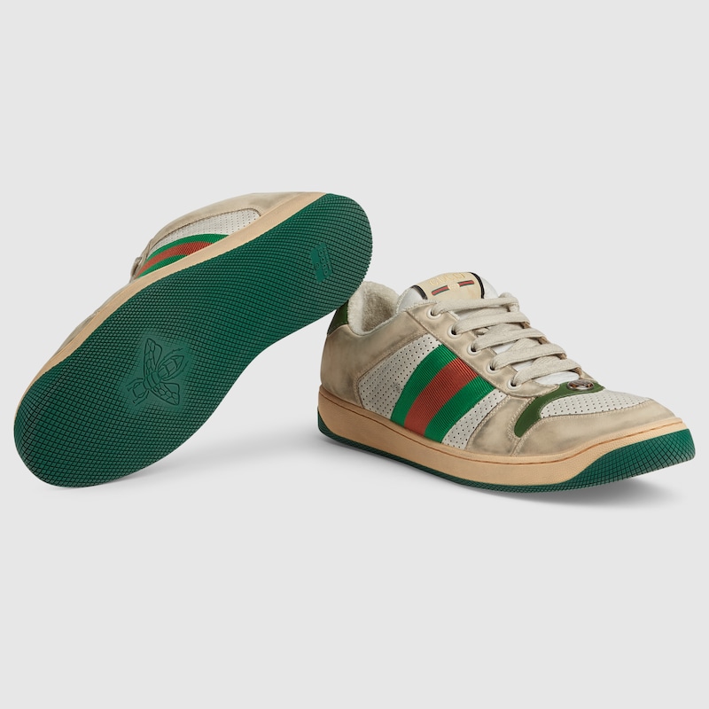 gucci trainers green