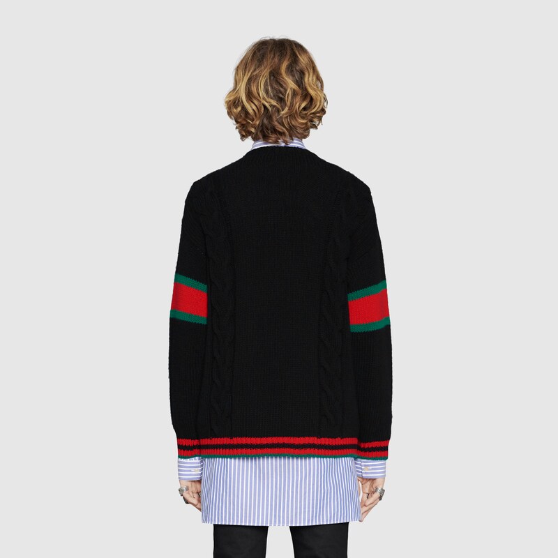 gucci black sweater