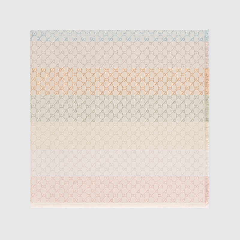 Gucci GG Jacquard Shawl | Thumbnail 2 Gucci GG Jacquard Shawl | Thumbnail 2