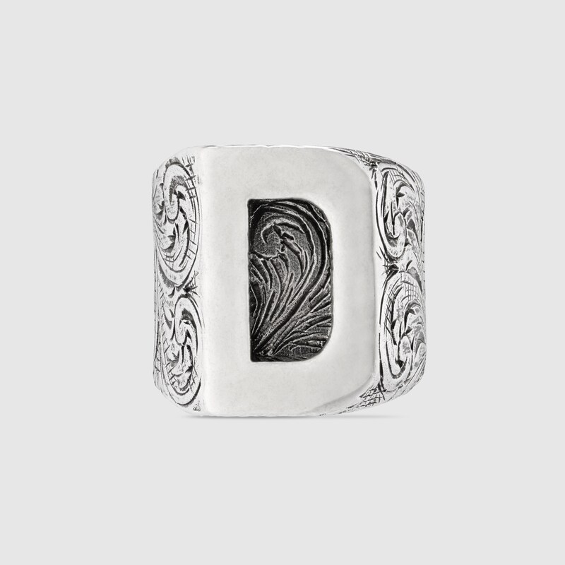 gucci letter ring