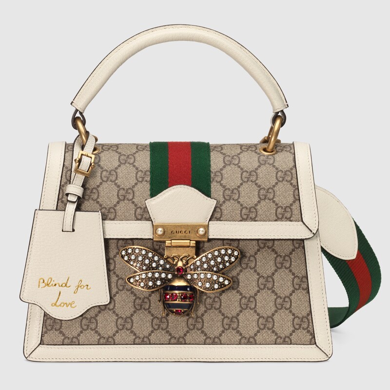 gucci queen margaret medium top handle bag