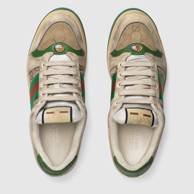 gucci screener gg sneaker