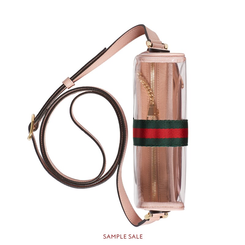 gucci ophidia transparent bag