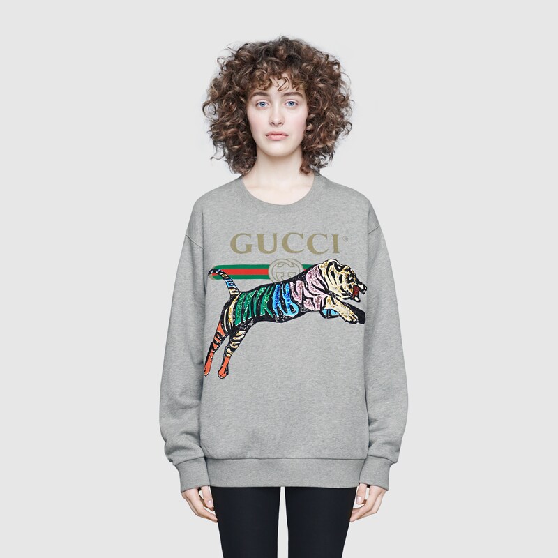 sudadera gucci tigre