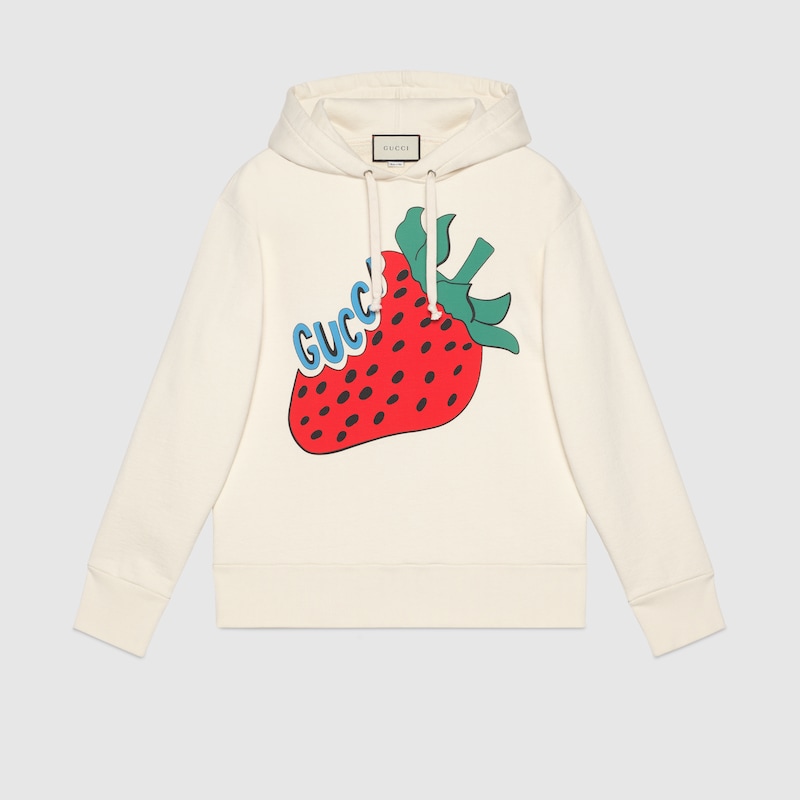 gucci strawberry tshirt