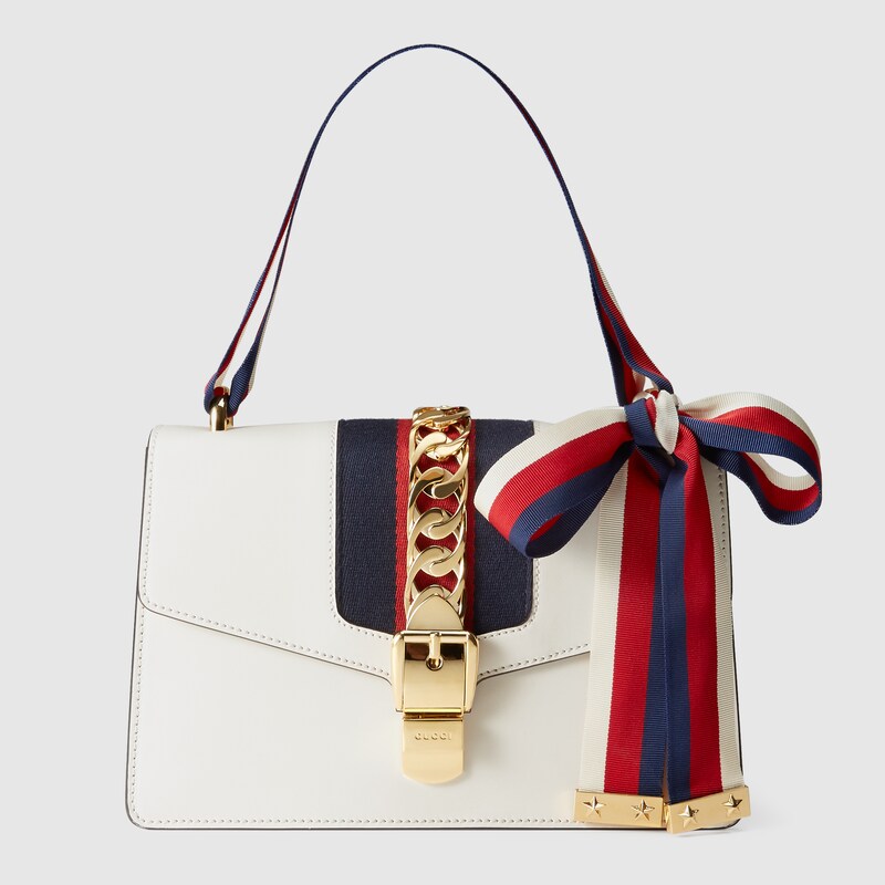 sylvie small shoulder bag gucci