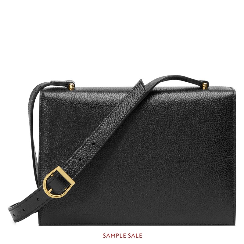 Black Grainy Leather Gucci Zumi Small Shoulder Bag GUCCI® US