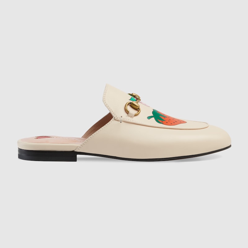 gucci strawberry loafers