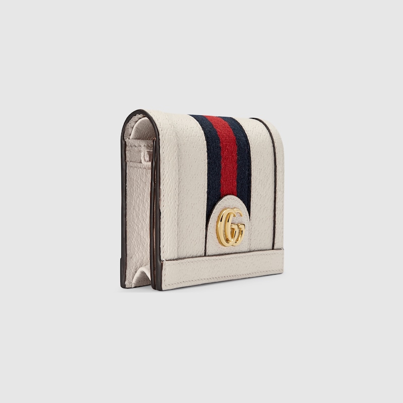 leather card case wallet gucci