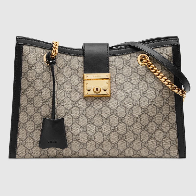 Padlock large tote bag