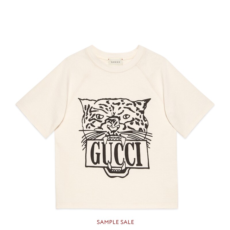 t shirt gucci con tigre