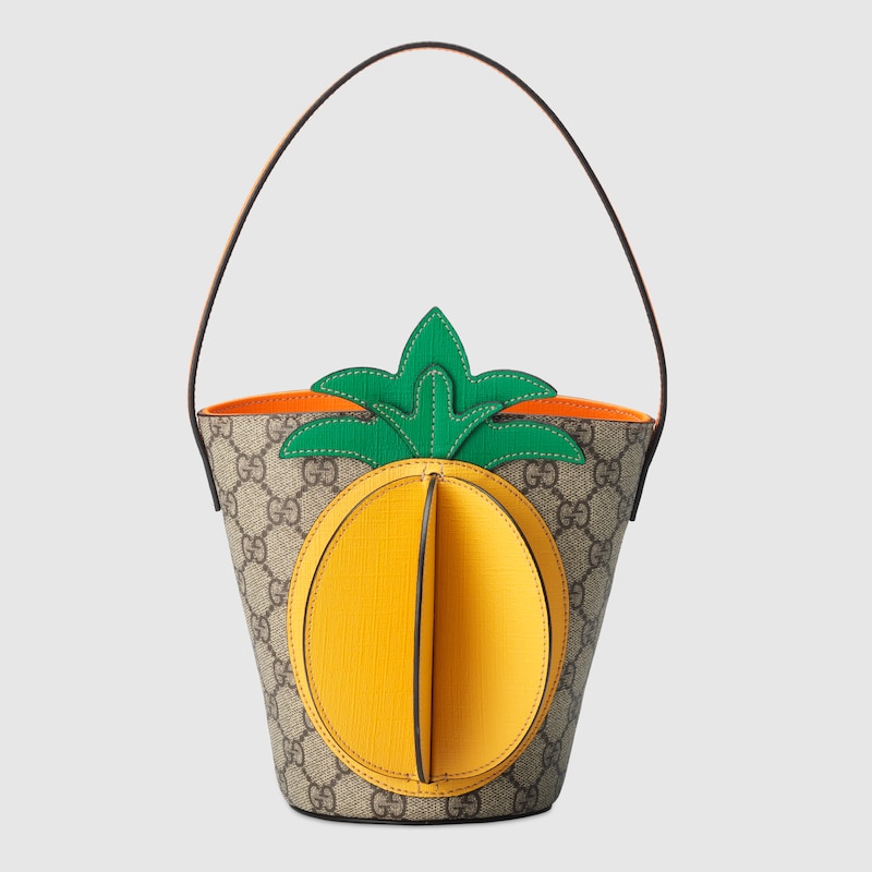 gucci pineapple tote