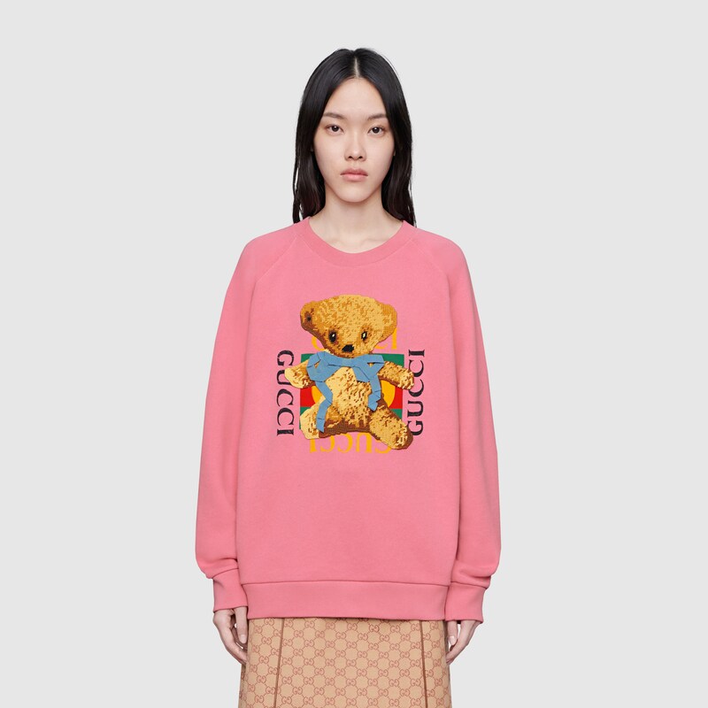 gucci teddy bear sweater