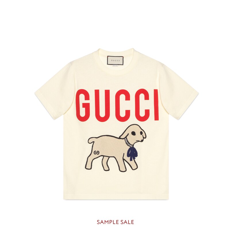 gucci lamb t shirt
