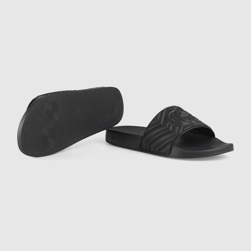 rubber gucci slides